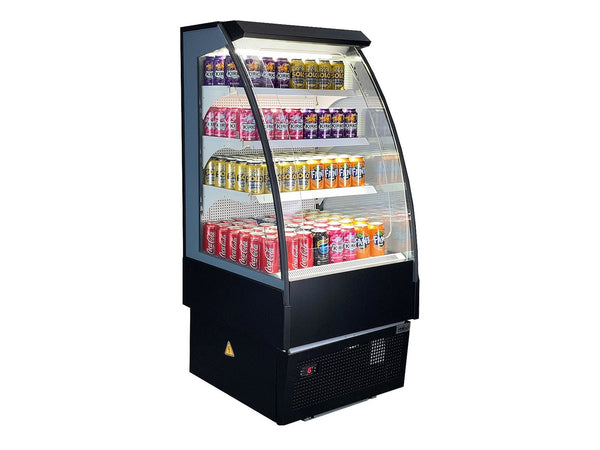 Rhino TK-6S counter-height open display fridge — the grab and go format for cafe registers