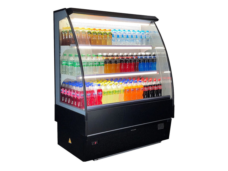 Rhino TK-12 open display commercial fridge — compared against SKOPE Open Deck and Bromic multideck