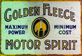 Golden Fleece Motor Spirit Retro Metal Sign - 810 x 555mm