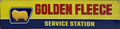 Golden Fleece Service Station Retro Metal Sign - 800 x 200mm