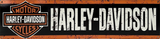 Harley Davidson Retro Metal Sign - 800 x 200mm