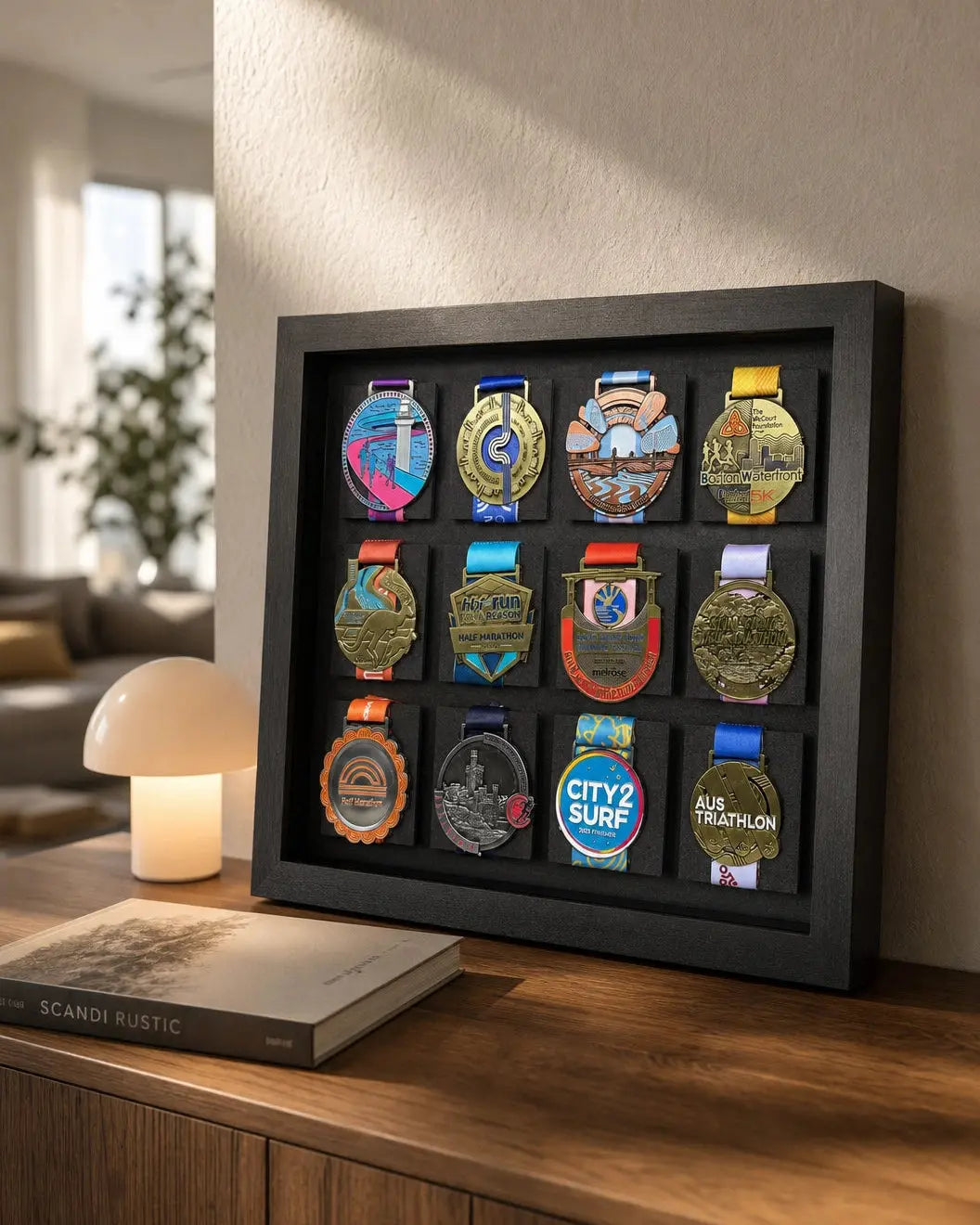 12 Medal Display Frame