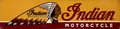 Indian Motorcycle Retro Metal Sign - 800 x 200mm