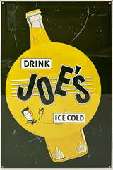 Joes Soft Drinks Retro Metal Sign - 400 x 600mm