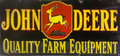 John Deere Retro Metal Sign - 810 x 380mm