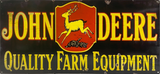 John Deere Retro Metal Sign - 810 x 380mm
