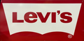 Levi's Logo Retro Metal Sign - 600 x 300mm