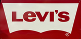 Levi's Logo Retro Metal Sign - 600 x 300mm