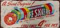 Life Savers Retro Metal Sign - 810 x 380mm