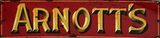 Arnotts Biscuits Retro Metal Sign - 800 x 200mm