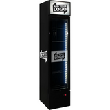 Schmick SS-P160FA bar fridge - branding detail