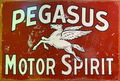 Pegasus Motor Spirit Retro Metal Sign - 600 x 400mm