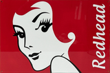 Redhead Matches Retro Metal Sign - 600 x 400mm