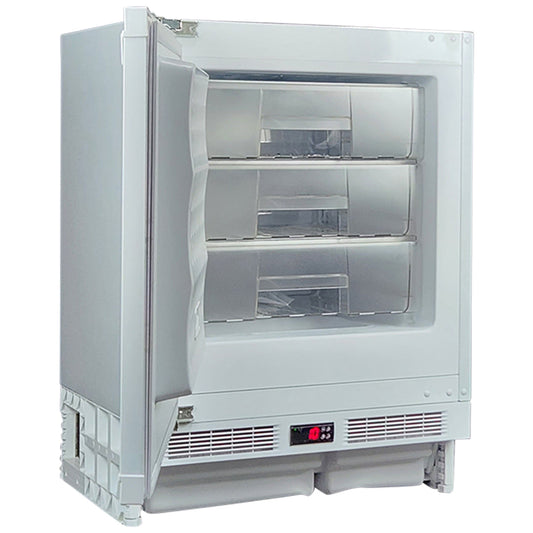 Schmick - MSF90 – Integrated Under Counter Built-In Freezer – 96Litre Capacity