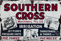 Southern Cross Windmills & Pumps Retro Metal Sign - 600 x 400mm