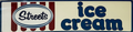 Streets Ice Cream Retro Metal Sign - 800 x 200mm