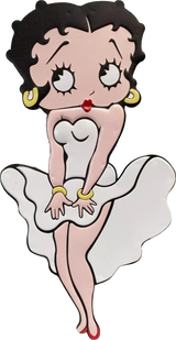 Betty Boop Retro Metal Sign - 420 x 800mm