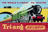 Triang Hornby Retro Metal Sign - 600 x 400mm