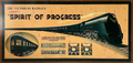 Victorian Railways Spirit OF Progress Retro Metal Sign - 810 x 380mm