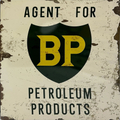 BP Agent Retro Metal Sign - 580 x 580mm