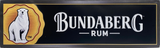 Bundaberg Rum Embossed Retro Metal Sign - 800 x 250mm