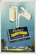 Cadbury Dairy Milk Retro Metal Sign - 400 x 600mm