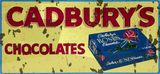 Cadbury's Chocolates Retro Metal Sign - 810 x 380mm