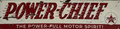 Caltex Powercheif Retro Metal Sign - 800 x 200mm