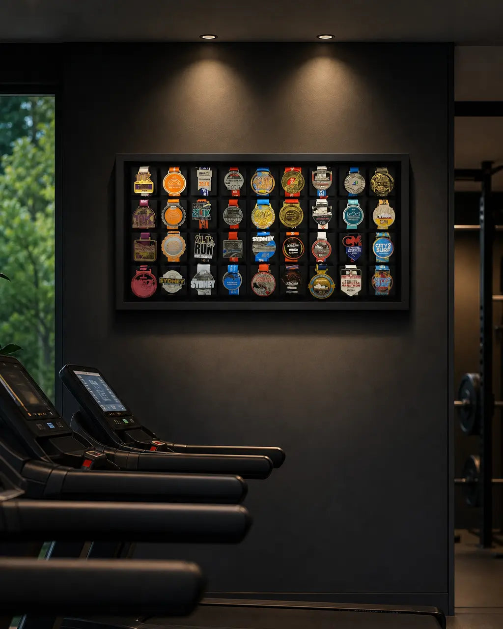 36 Medal Display Frame | Medal display frame for athletes