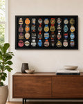 36 Medal Display Frame | Medal display frame for athletes