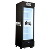 Schmick 370L Upright Bar Fridge – HUS-SC372B — Add Your Logo custom branding