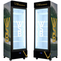 Custom Branded Bar Fridge | 370L Shopfront Tower — branded example: 370l - Custom Vinyl Wrapped Branded Fridge - Example 33