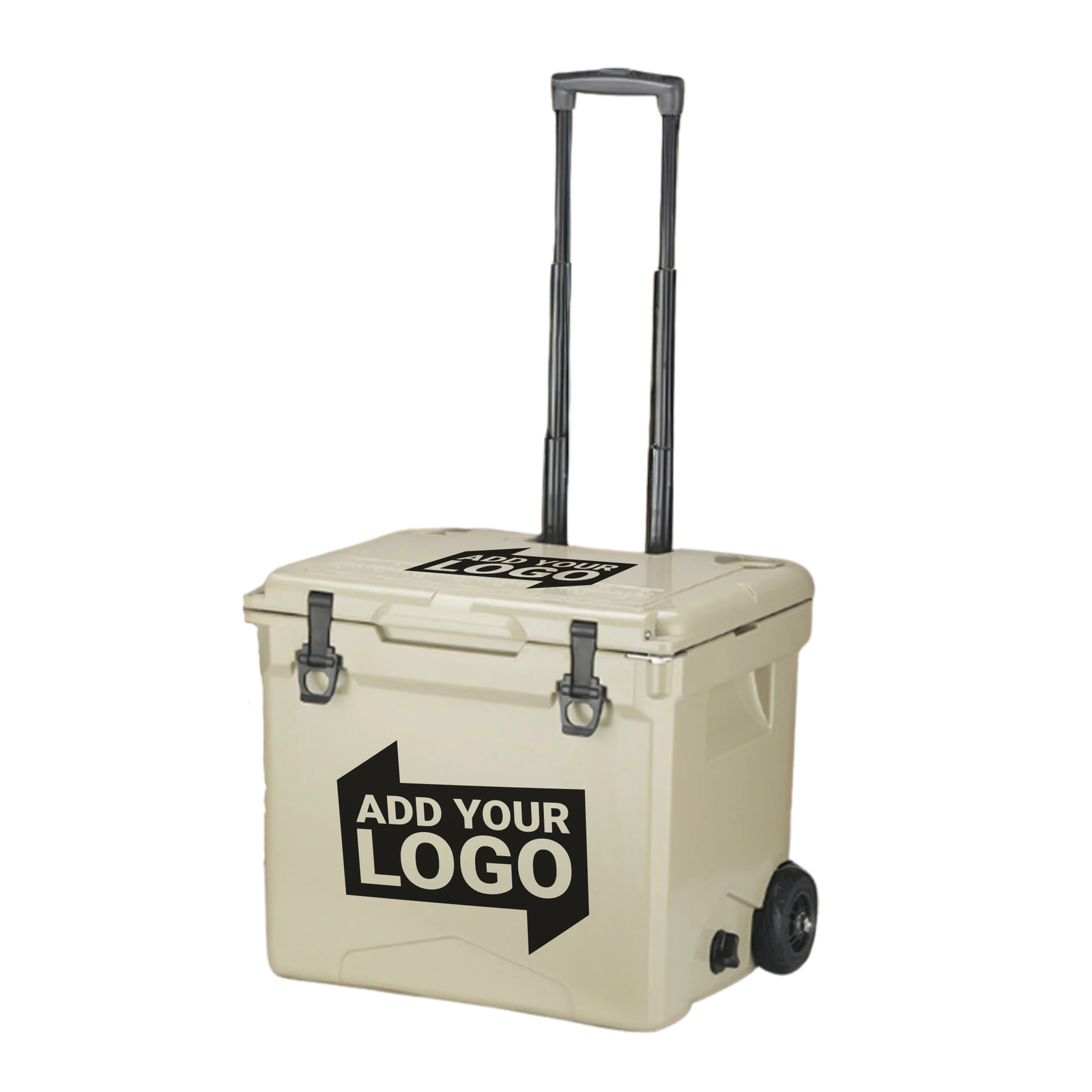 42 Litre Heavy Duty Ice Box with Wheels - Add Your Logo