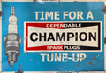 Champion Spark Plugs Retro Metal Sign - 810 x 555mm