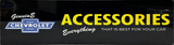 Chevrolet Genuine Accessories Retro Metal Sign - 800 x 200mm