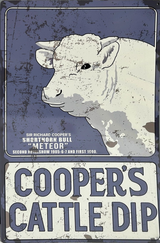 Coopers Cattle Dip Retro Metal Sign - 400 x 600mm