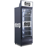 IC COLD FD-BS75AH bar fridge - branding detail