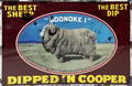 Coopers Dip Dipped N Cooper Retro Metal Sign - 600 x 400mm