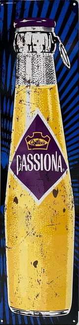 Cottee's Passiona Retro Metal Sign - 200 x 800mm