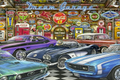 Dream Garage Retro Metal Sign - 600 x 400mm