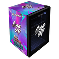 Custom Branded Bar Fridge | 70L Station Unit — branded example: 70l - Custom Vinyl Wrapped Branded Fridge - Example 29