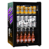 Custom Branded Bar Fridge | 70L Station Unit — branded example: 70l - Custom Vinyl Wrapped Branded Fridge - Example 30