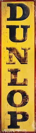 Dunlop Tyres Quality Retro Metal Sign - 200 x 800mm