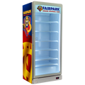 Custom Branded Bar Fridge | 737L Flagship Showcase — branded example: 737l - Fairpark Junior Football Custom Branded Fridge