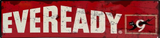 Eveready Batteries Retro Metal Sign - 800 x 200mm