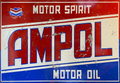 Ampol Meal Retro Metal Sign - 810 x 555mm