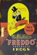 Freddo Frog Retro Metal Sign - 555 x 810mm