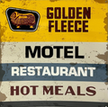 Golden Fleece Retro Metal Sign - 580 x 580mm
