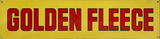 Golden Fleece Retro Metal Sign - 800 x 200mm