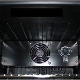 Great Northern SC70-SS-GNBC-GOLD bar fridge - glass door detail